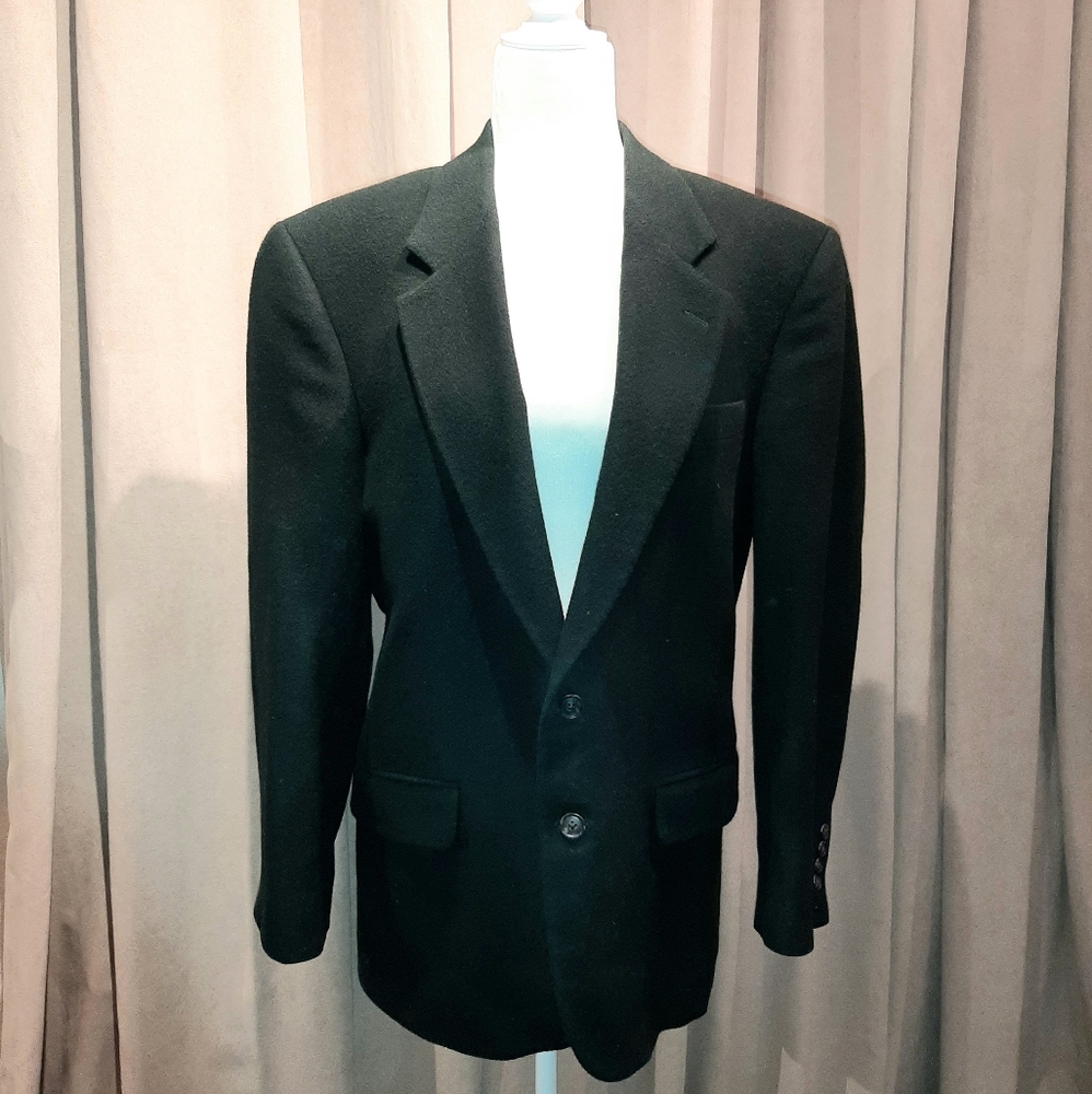 Stafford camel hair blazer